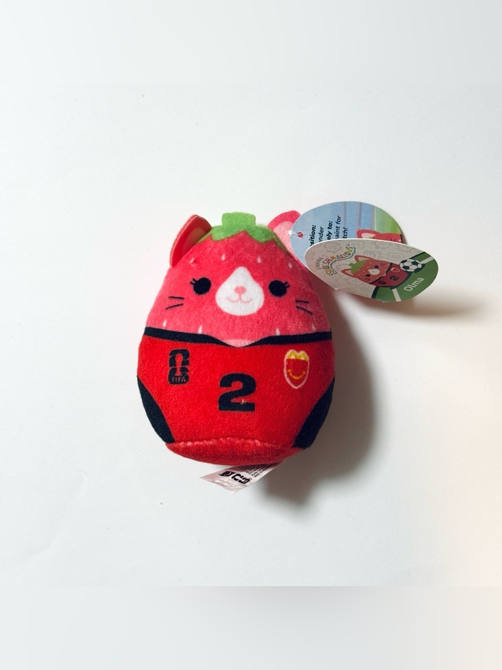 McDonald's Squishmallows Olma Plush Toy Happy Meal 2026 World Cup #2